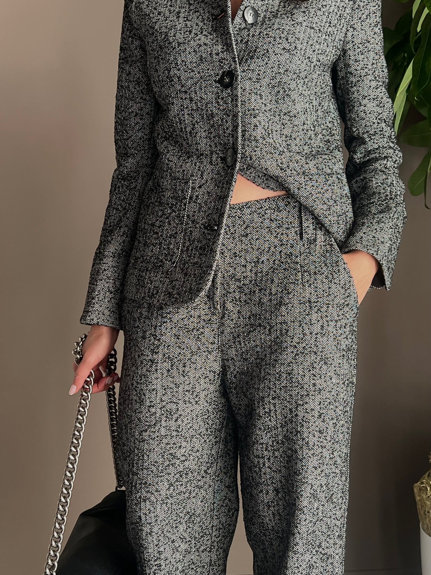 Pantaloni in tweed Alessia Santi