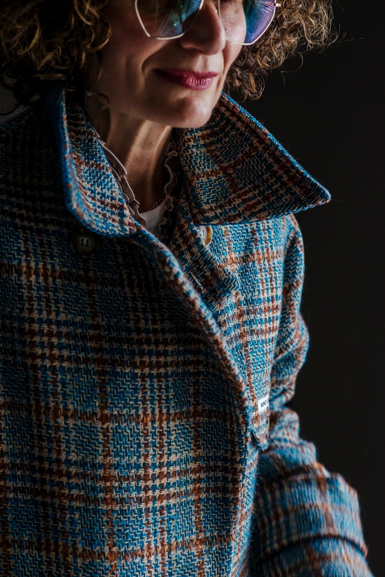 Cappotto doppiopetto oversize Noumeno Concept