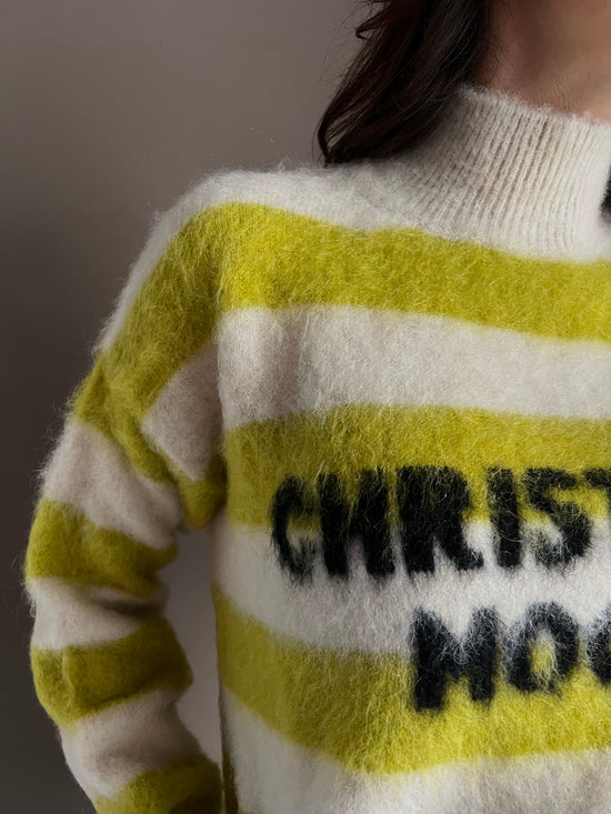 Maglia Christmas Mood a righe