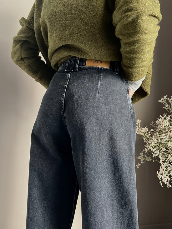 Pantalone denim Baloon Fit Solo Tre