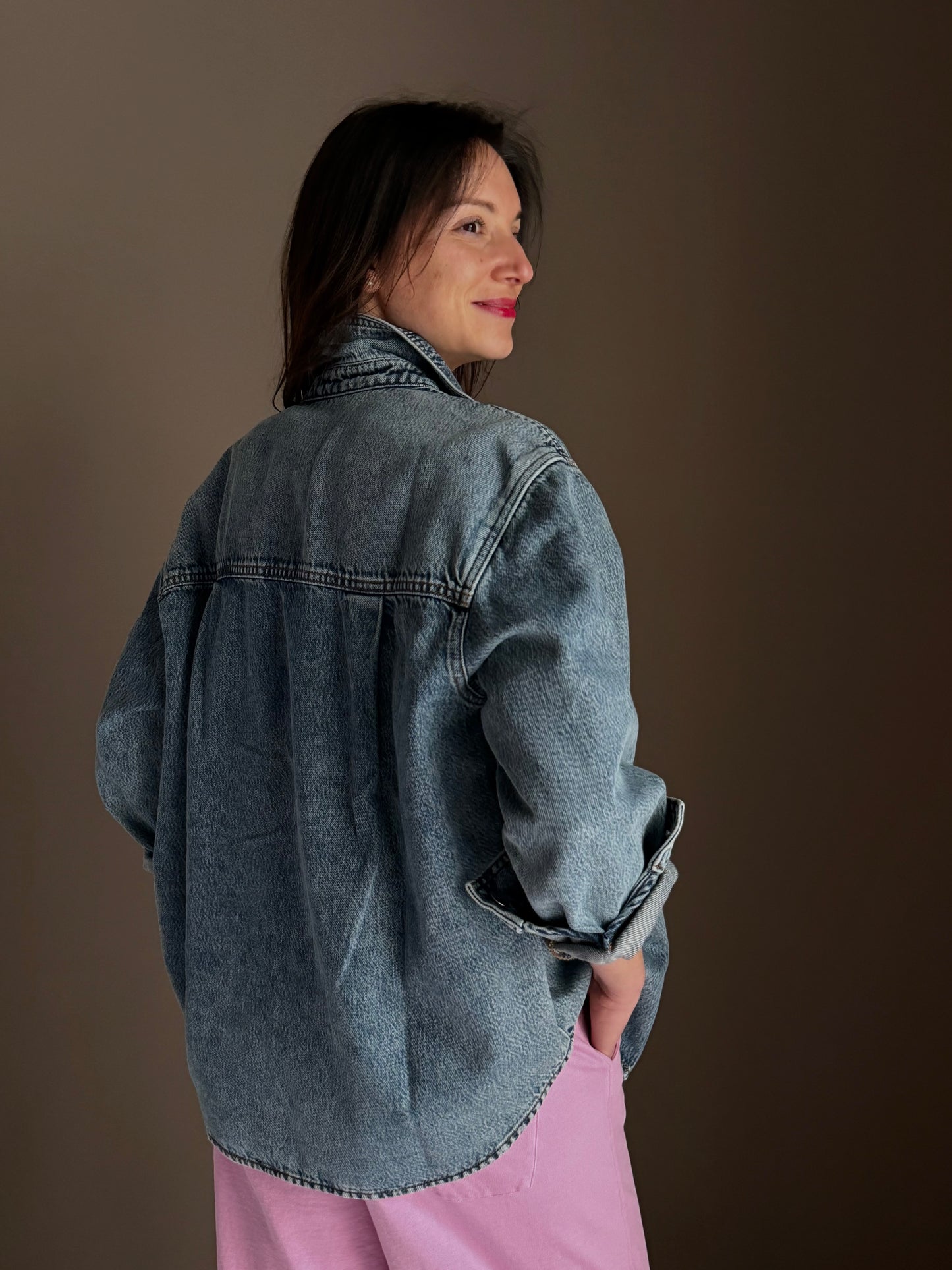 Camicia denim over Patrizia Pepe