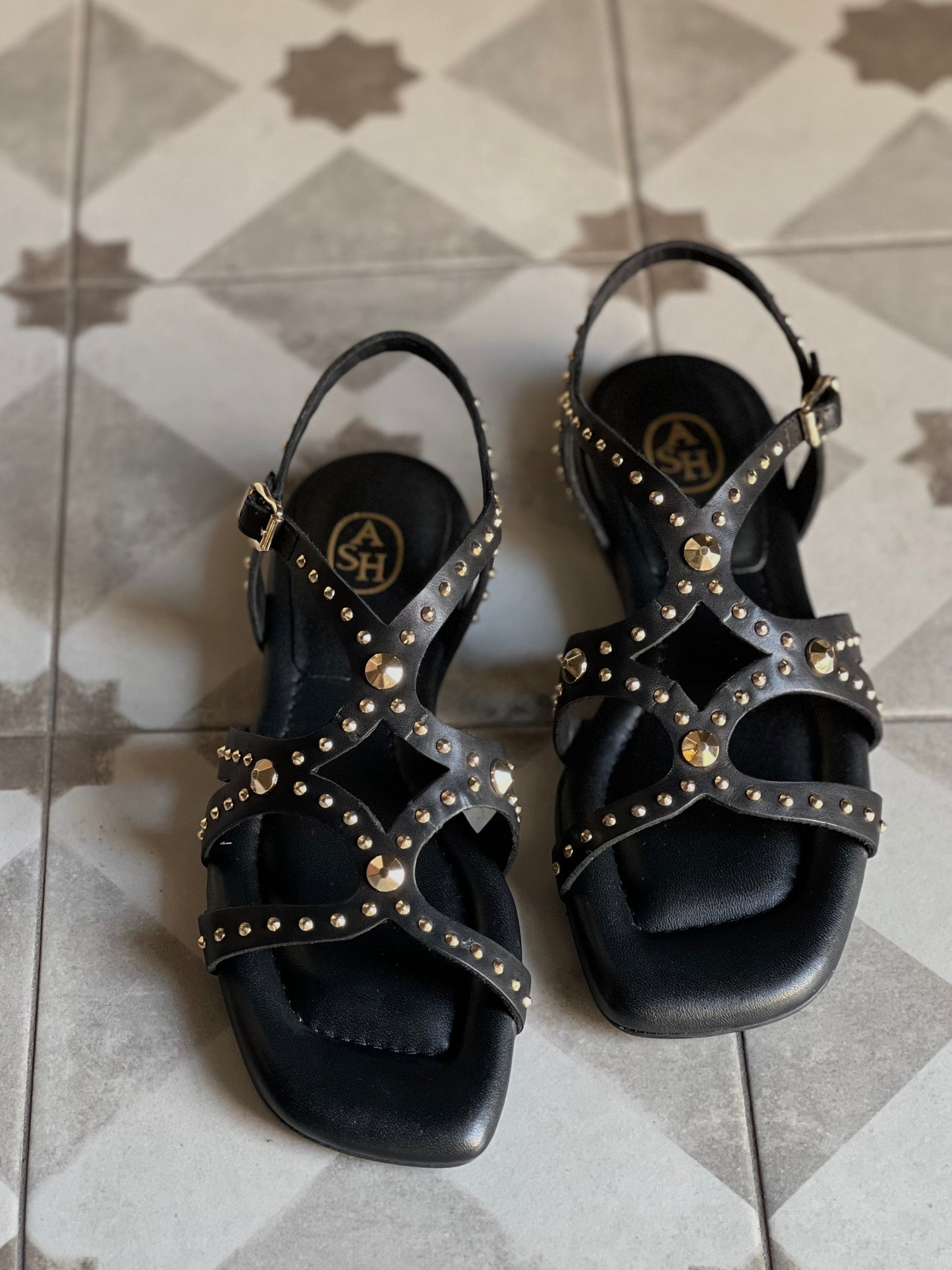 Sandalo in pelle Ash Ruby