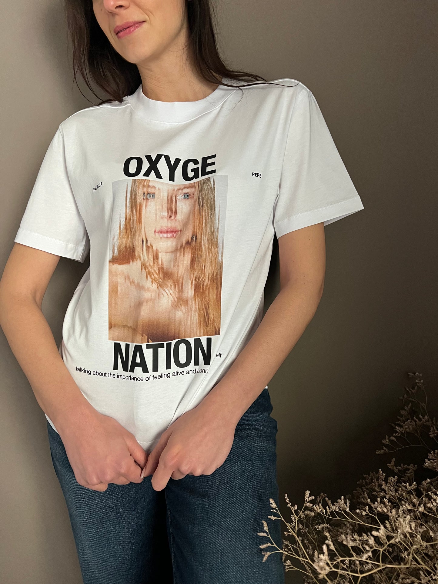 T-shirt Oxygen Nation in cotone