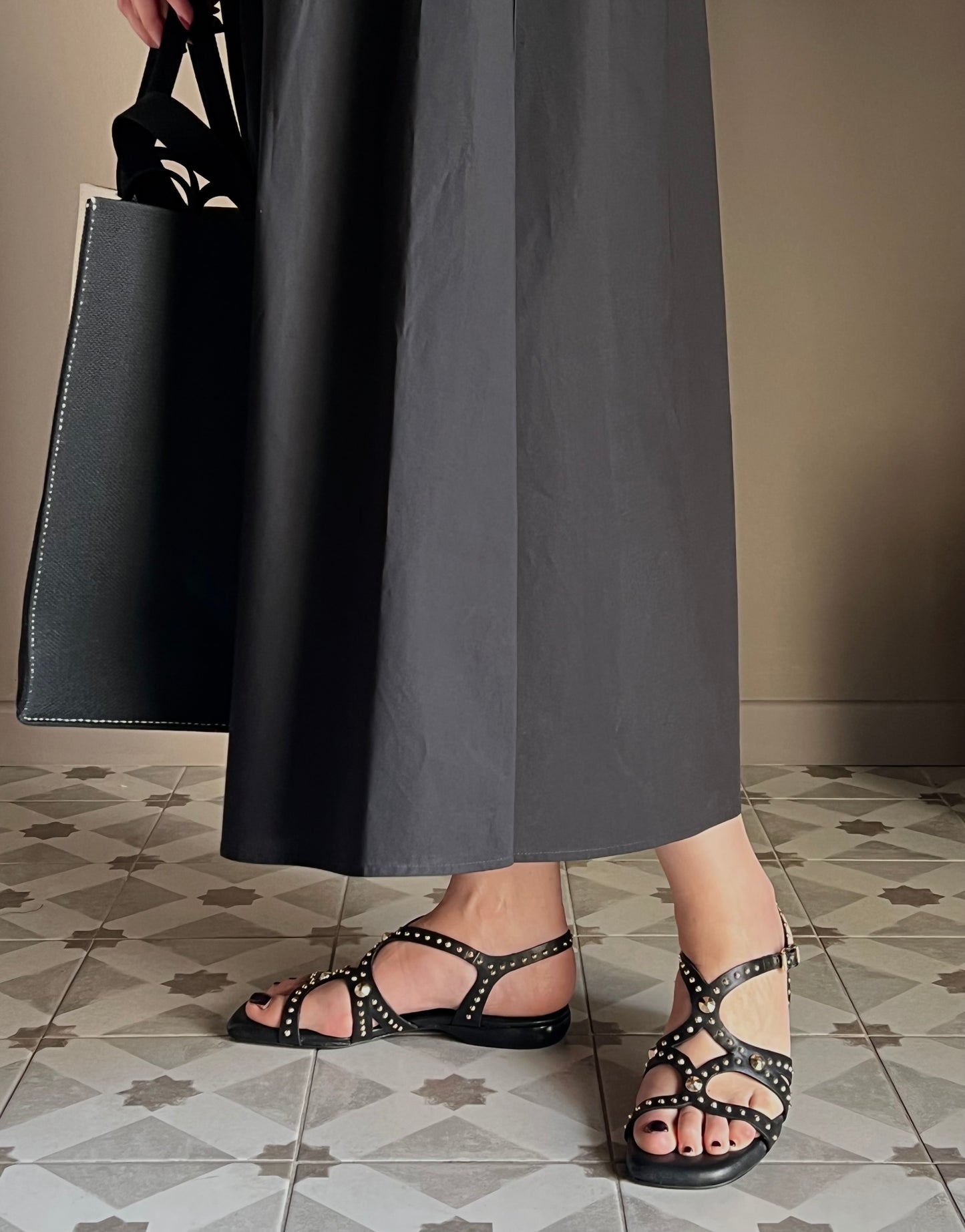 Sandalo in pelle Ash Ruby