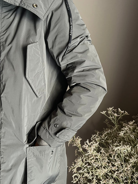 Giubbotto Parka imbottito con fodera in ecopelliccia