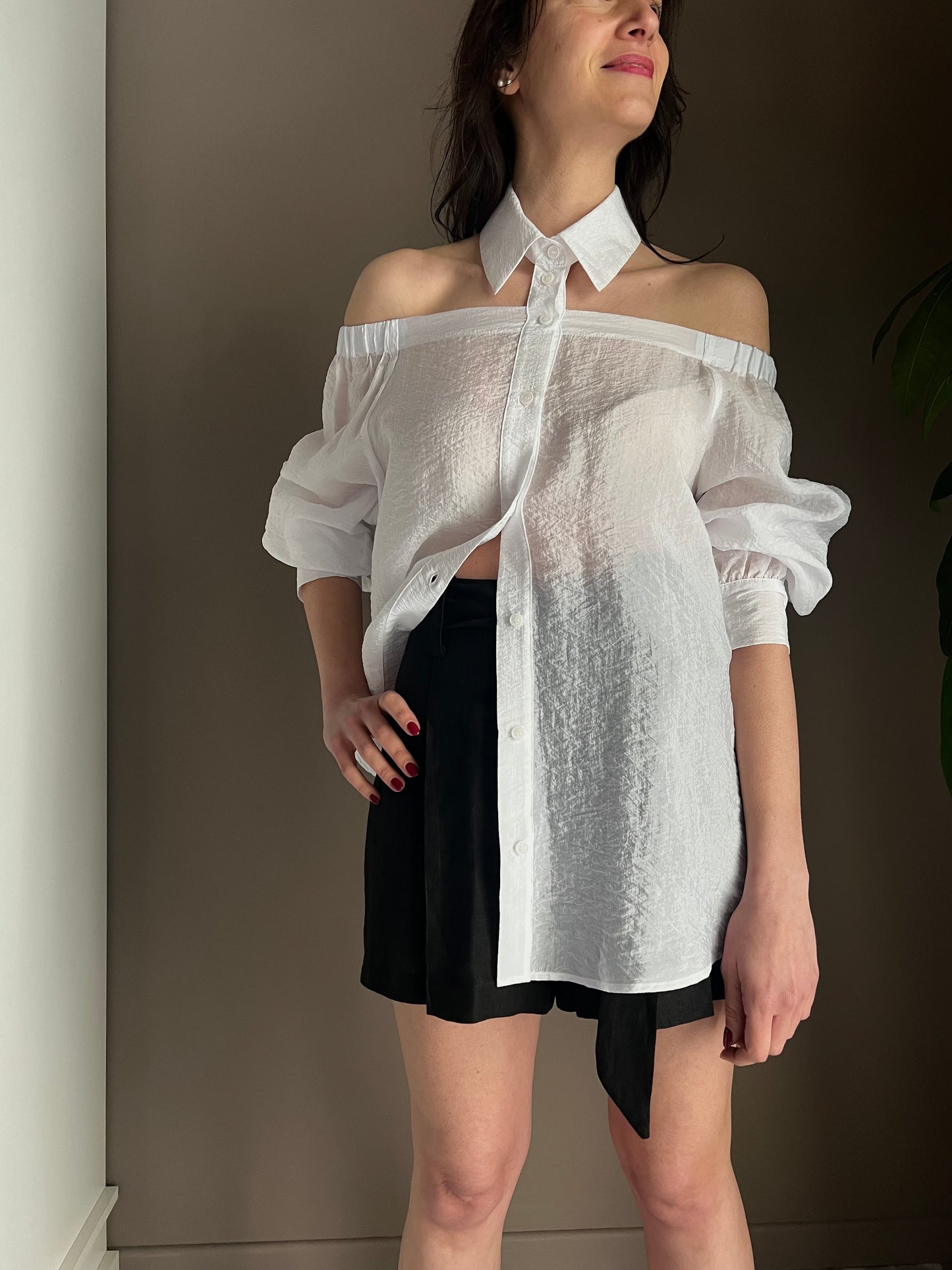 Camicia cot-out