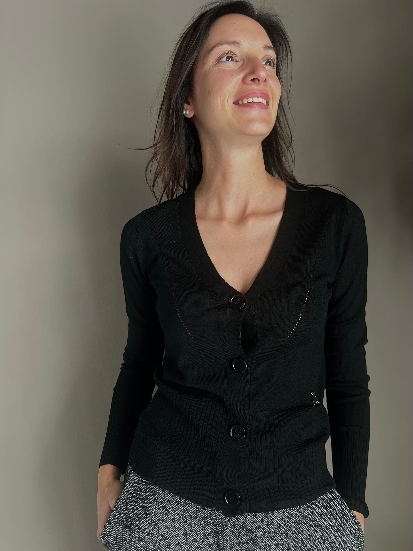 Cardigan in pura lana Patrizia Pepe