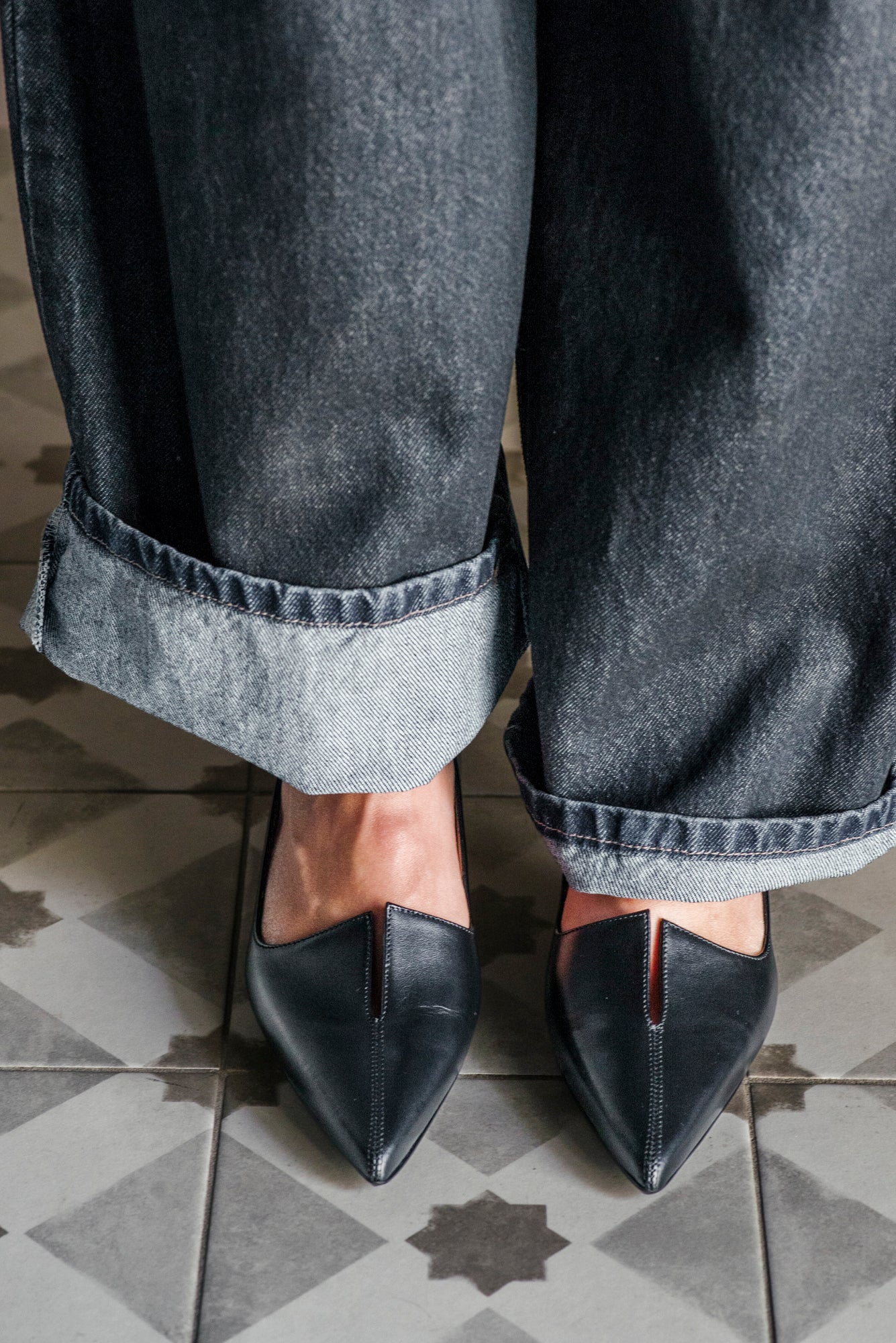 Pantalone Denim nero God Save Denim