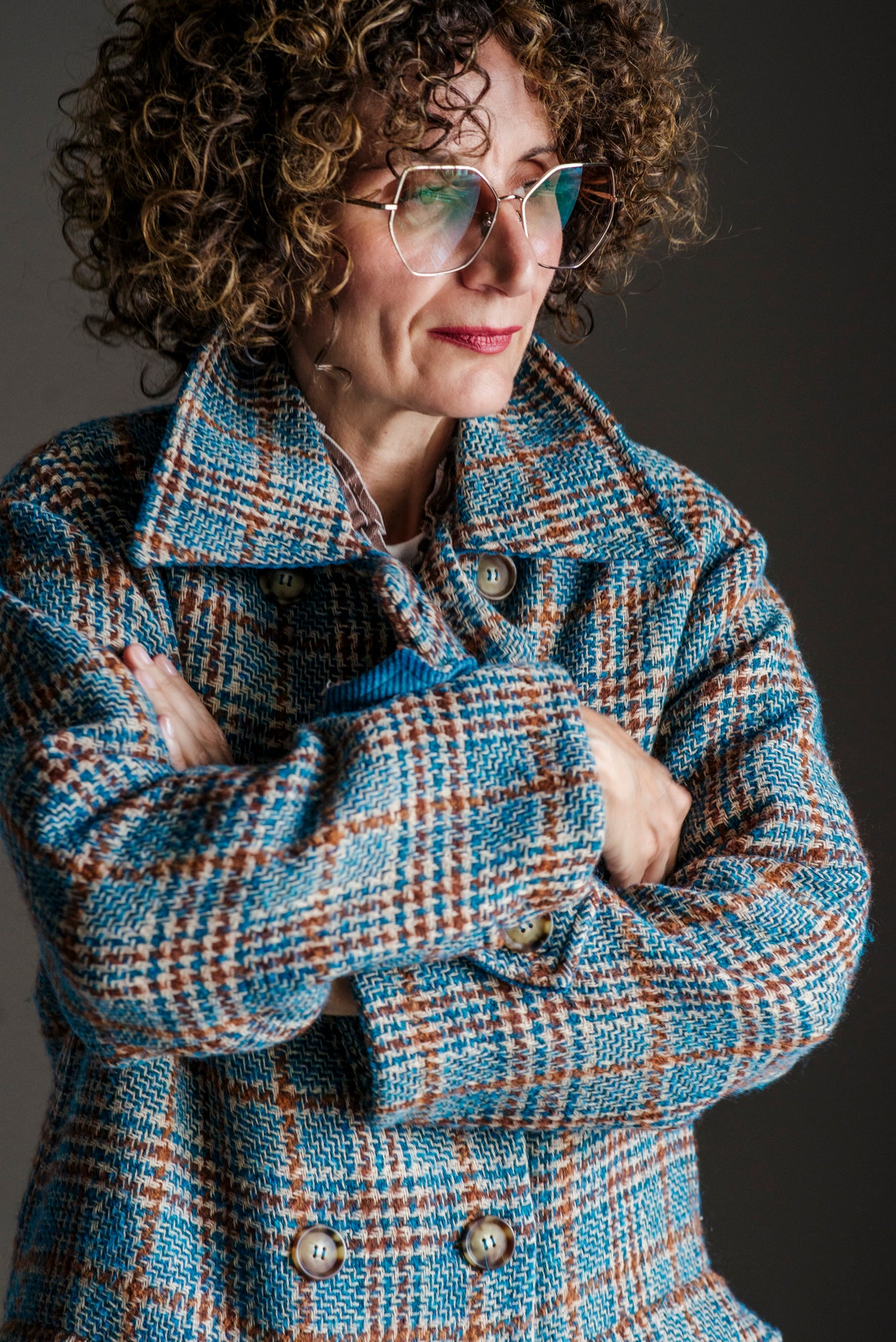 Cappotto doppiopetto oversize Noumeno Concept