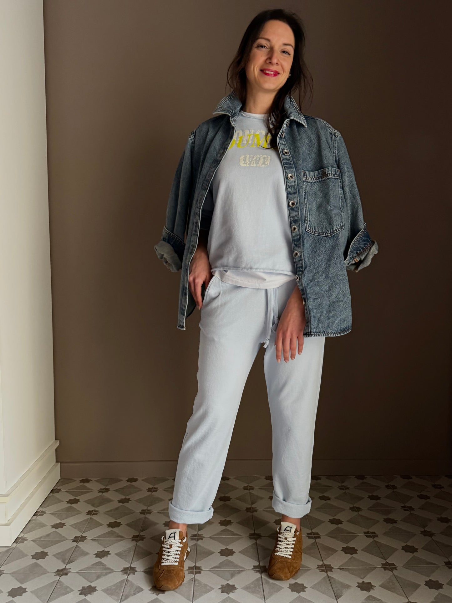 Camicia denim over Patrizia Pepe