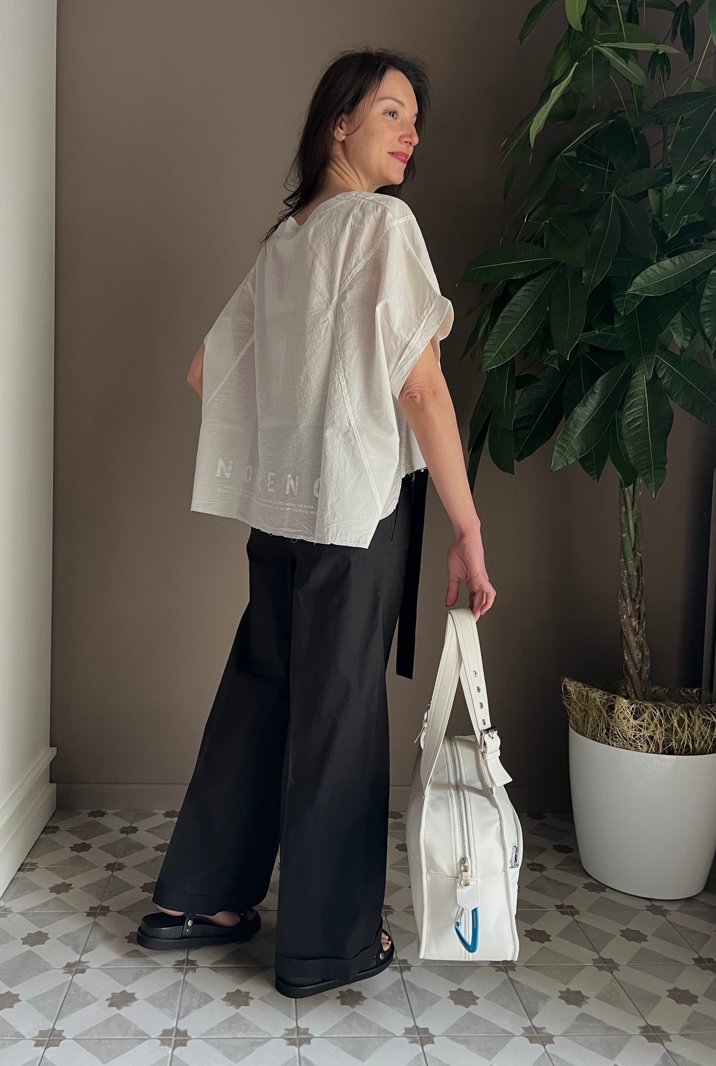 Maglia in garza di cotone Noumeno Concept