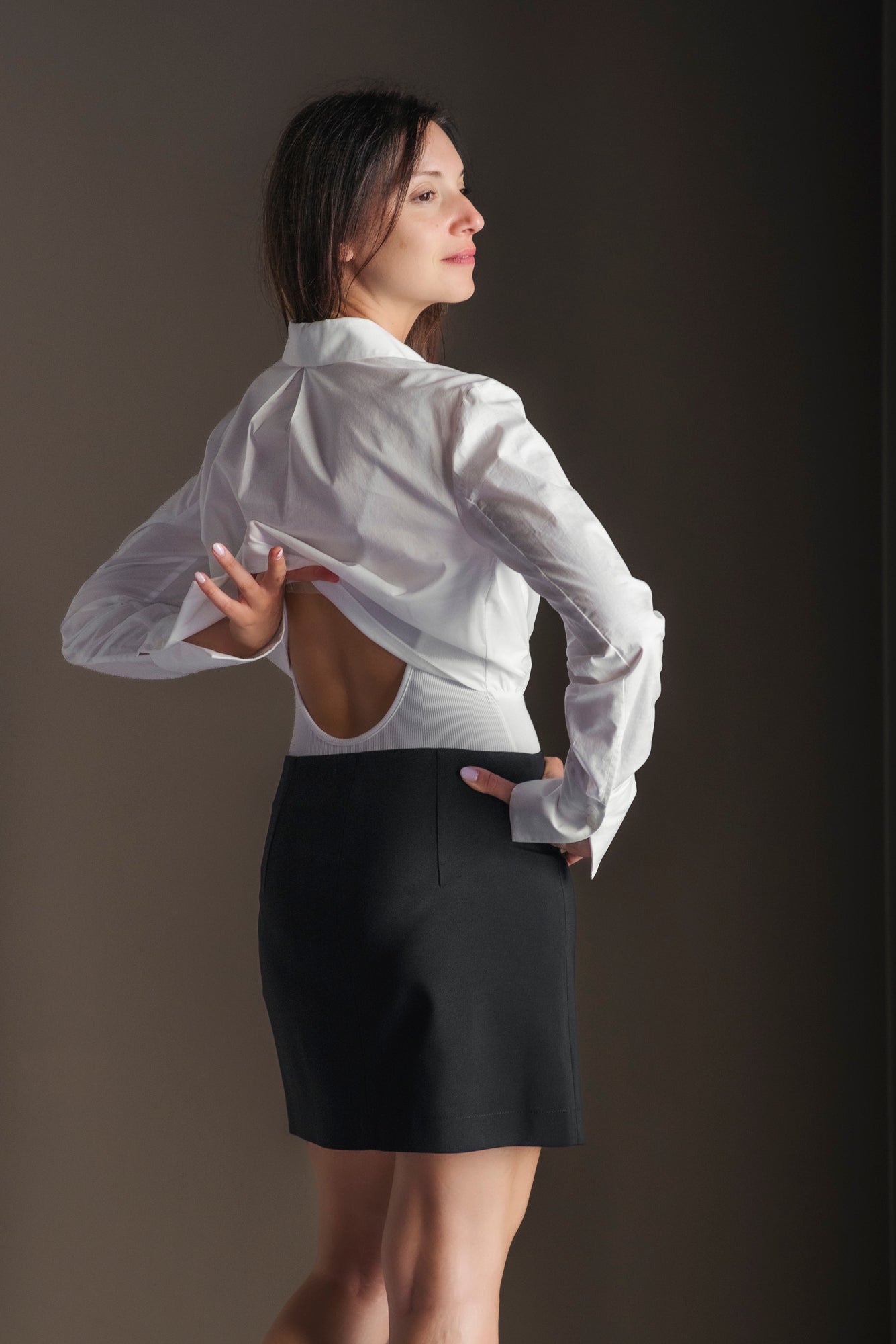 Camicia body con dettaglio  cut-out