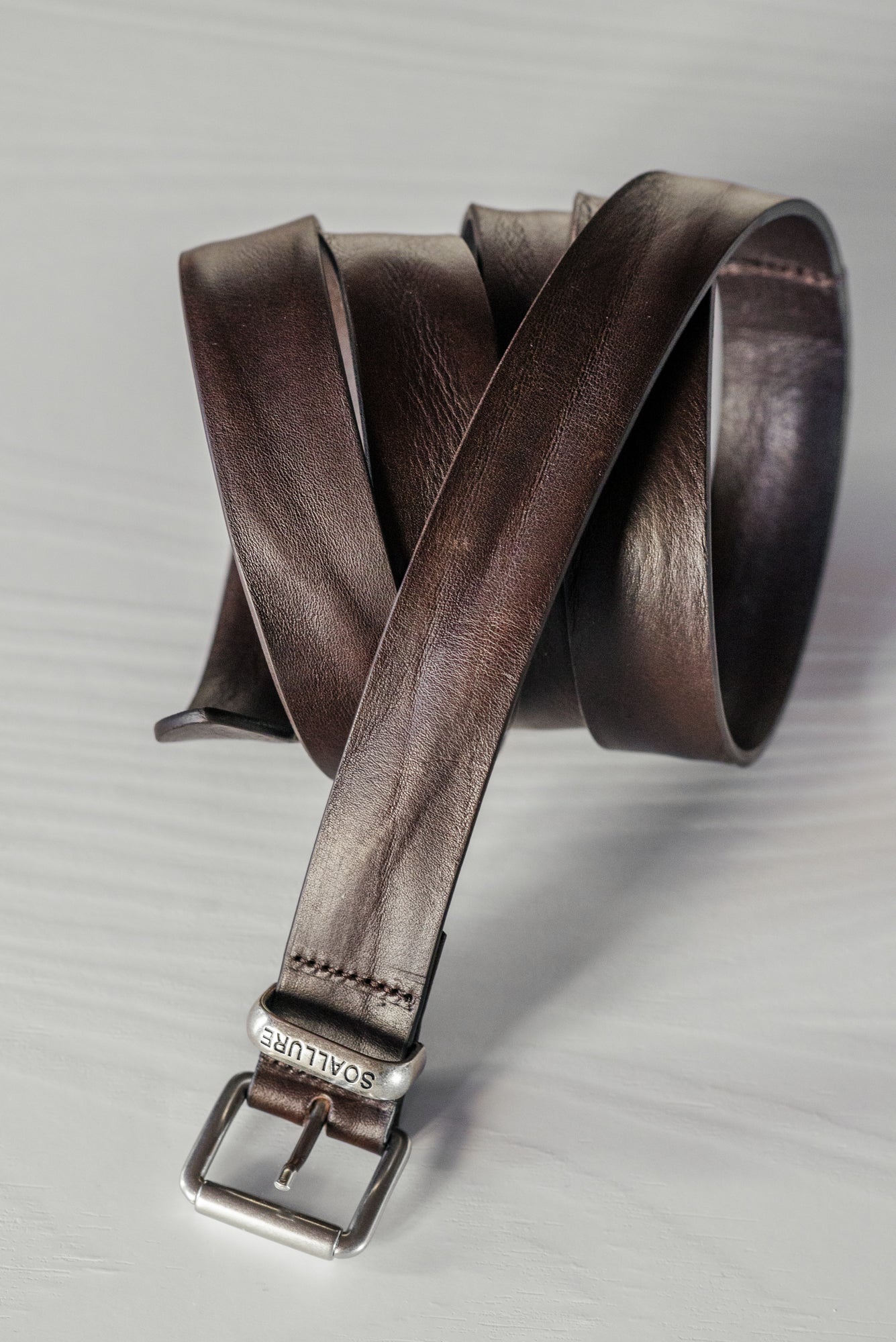 Cintura a doppio giro in pelle So Allure