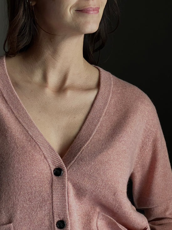 Cardigan in puro cashmere Notshy