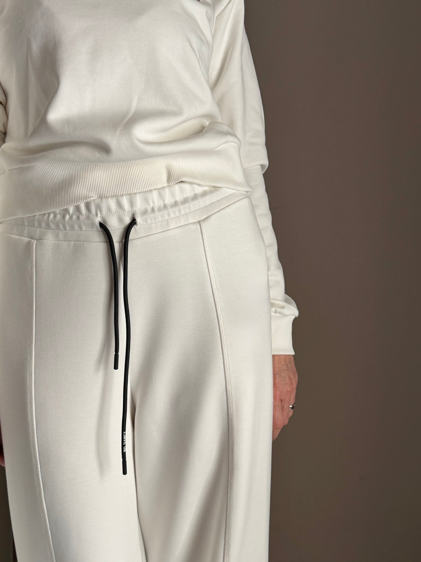 Pantalone in felpa rasata