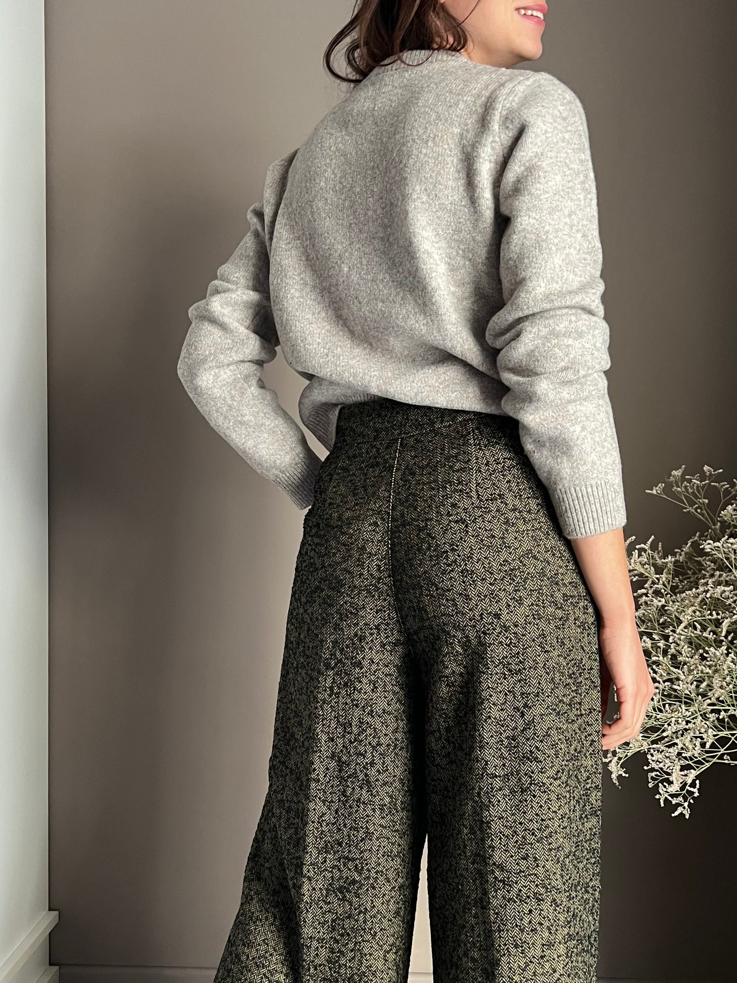 Pantalone palazzo fil-à-fil Alessia Santi