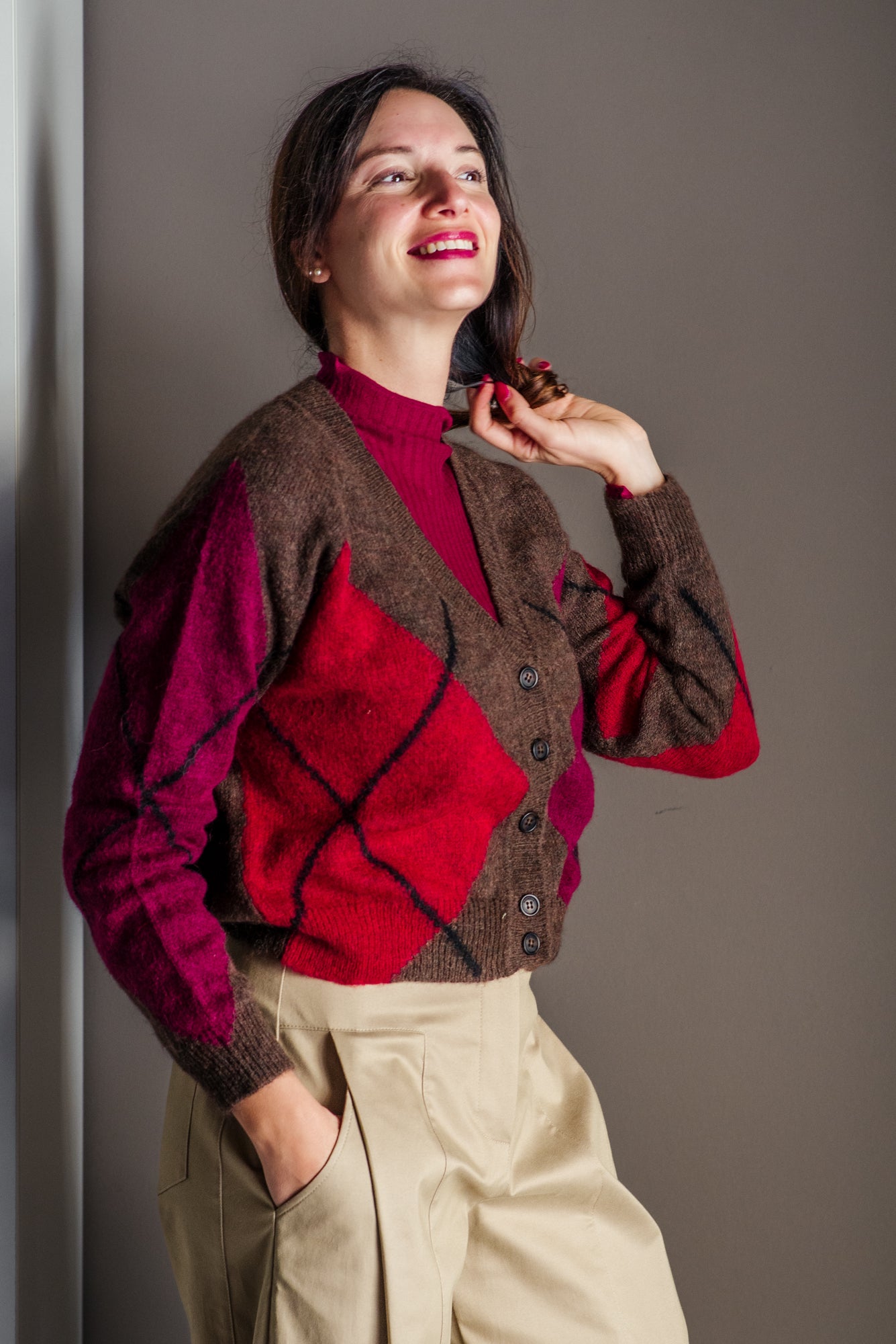 Cardigan a Rombi Nenette