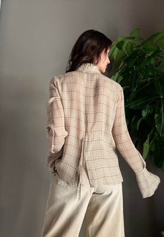 Camicia Ceck in viscosa