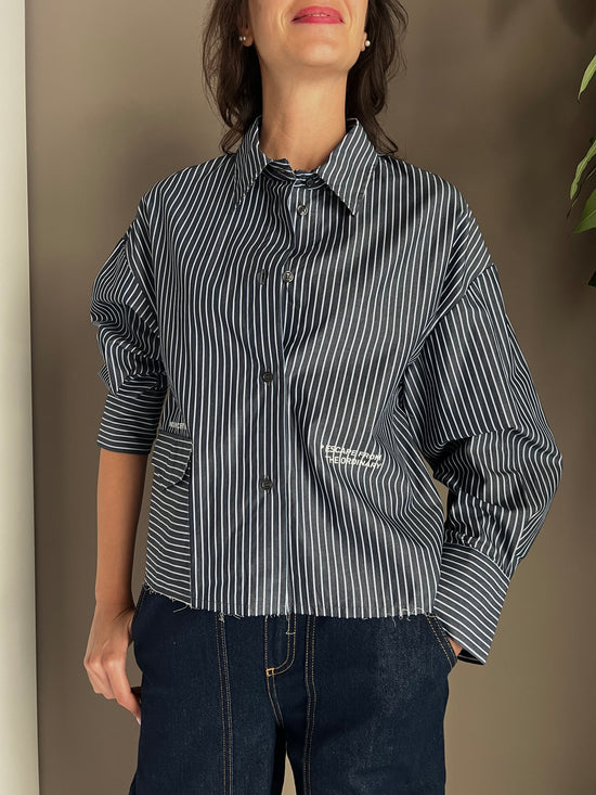 Camicia gessata Noumeno Concept