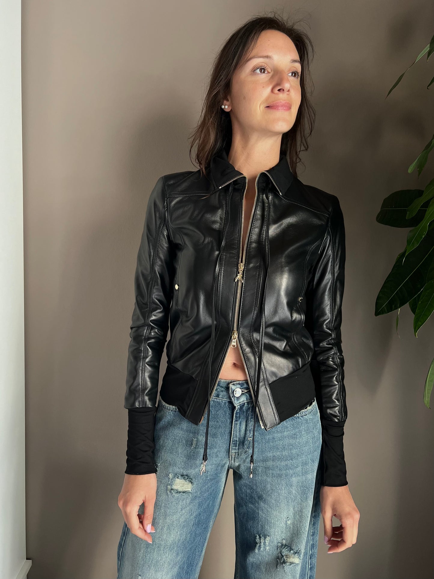 Giacca in pelle