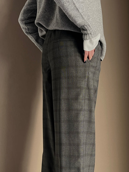 Pantalone a palazzo Ceck antracite