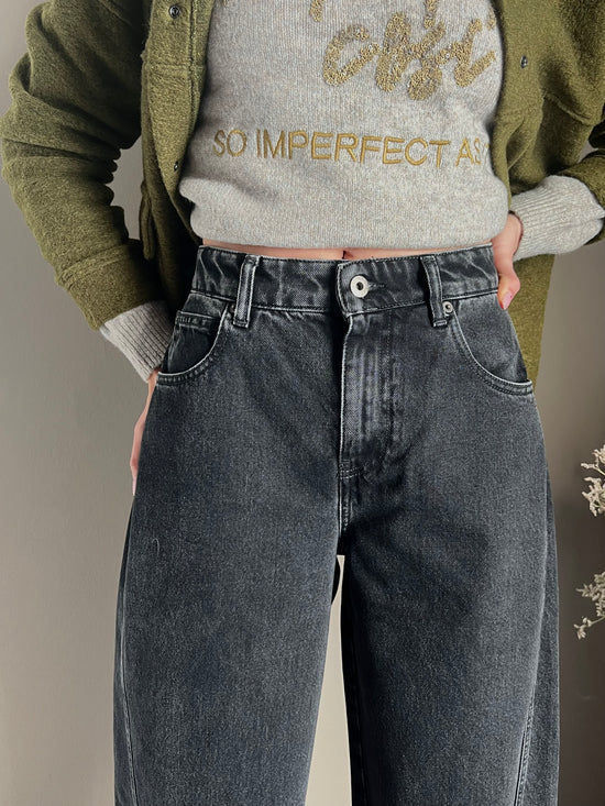 Pantalone denim Baloon Fit Solo Tre