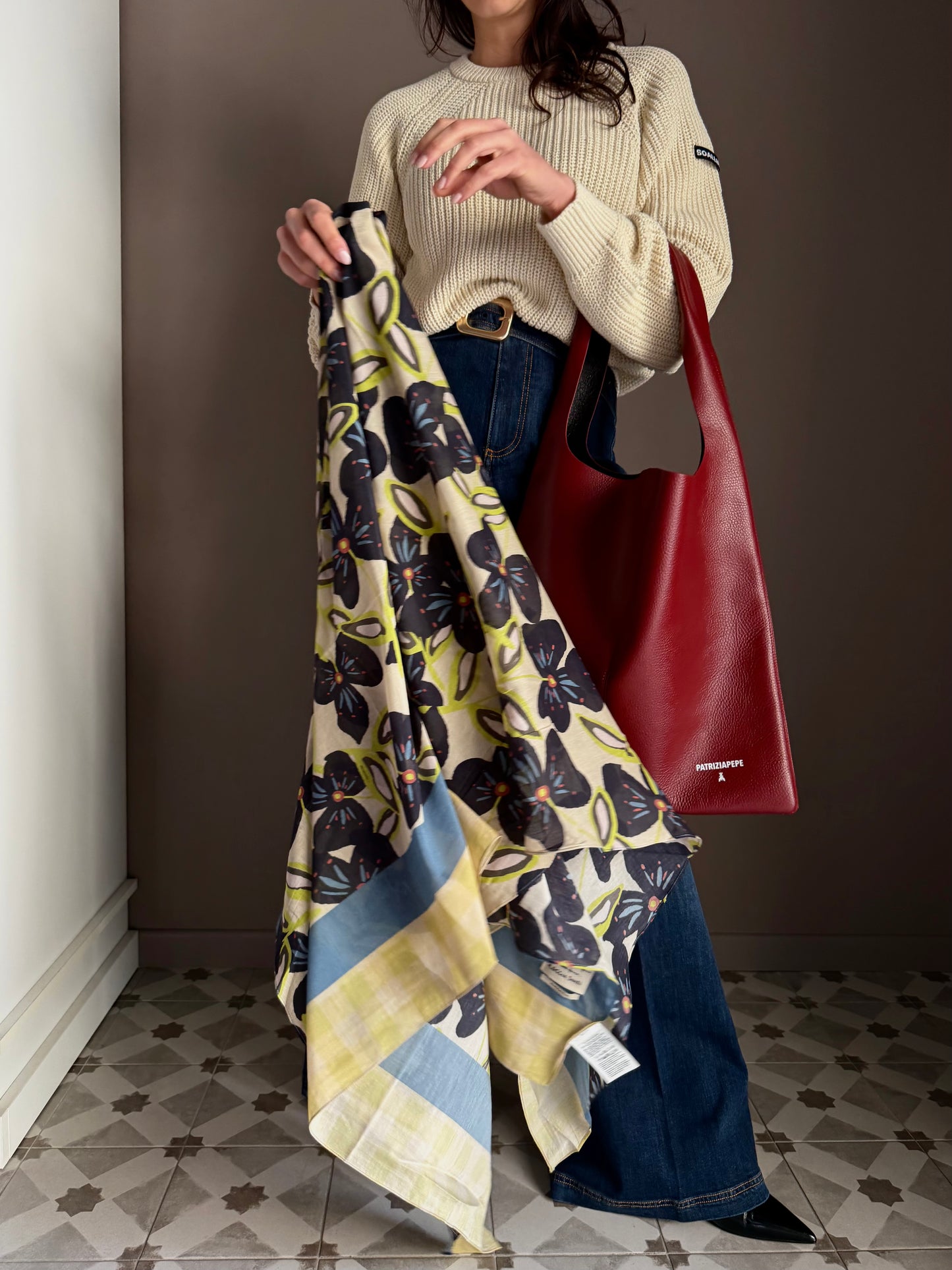 Borsa Patrizia Pepe maxi shopper