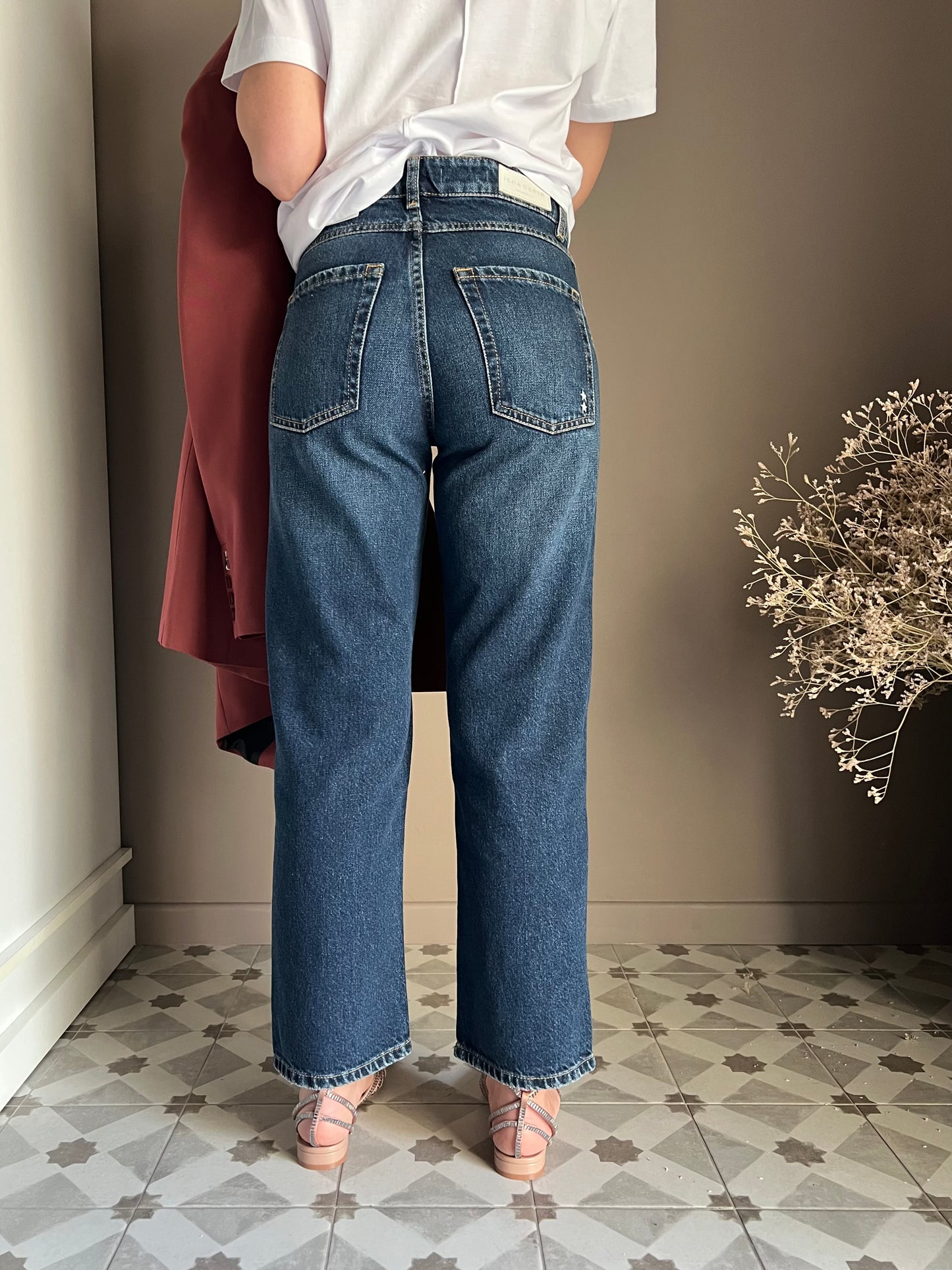 Pantalone Denim Mod Jill Deep Blue