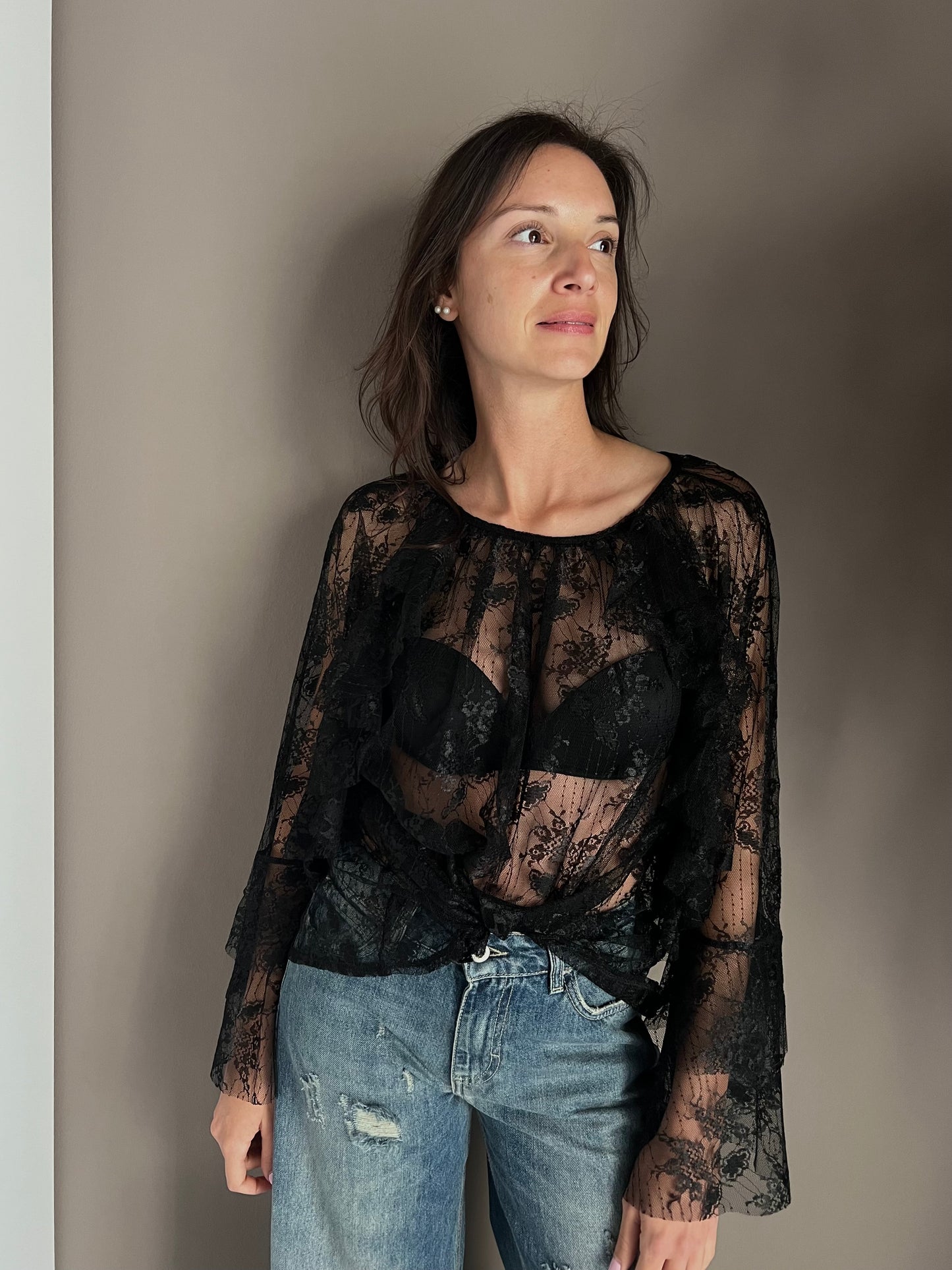 Blusa in pizzo So Allure