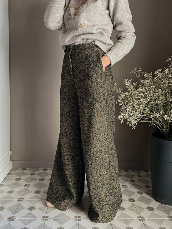 Pantalone palazzo fil-à-fil Alessia Santi