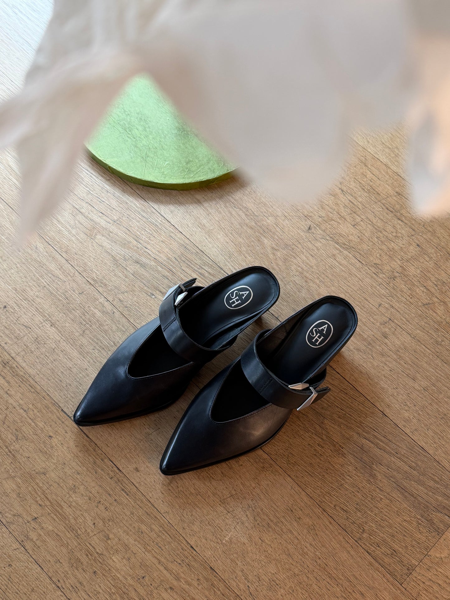 Sabot ASH in Pelle Nera