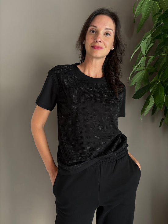 T-shirt strass Patrizia Pepe