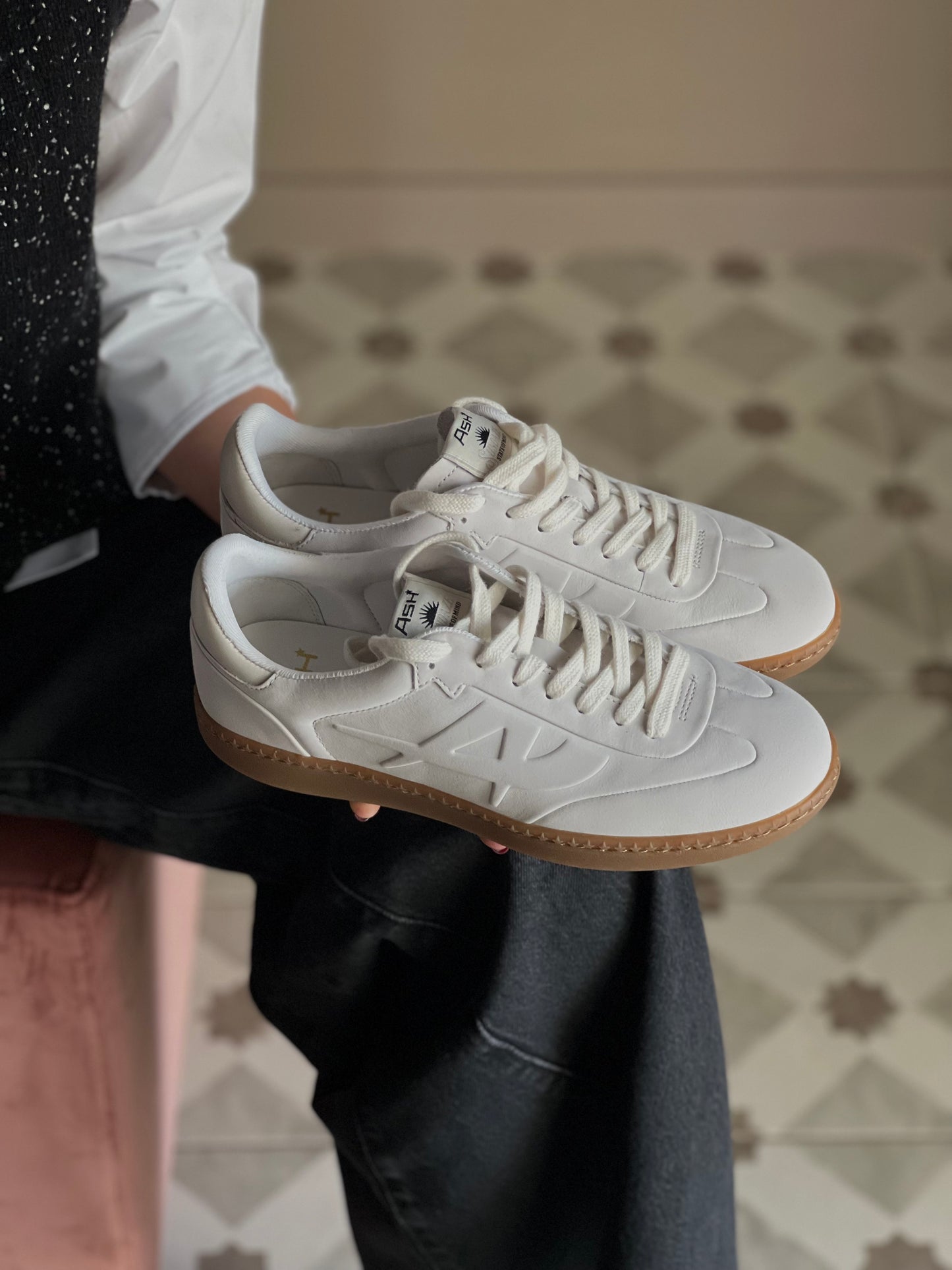 Sneakers Ash mod. Siena bianco