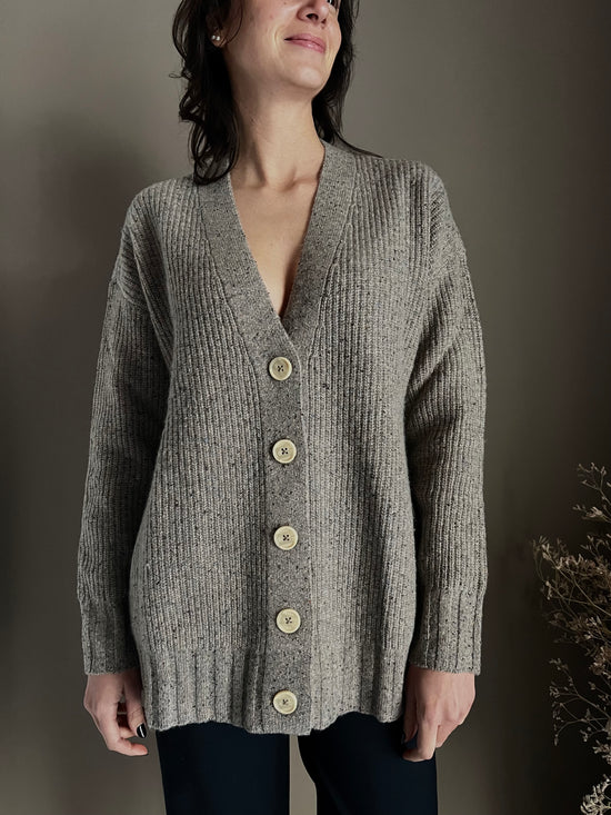 Cardigan oversize mélange Alessia Santi