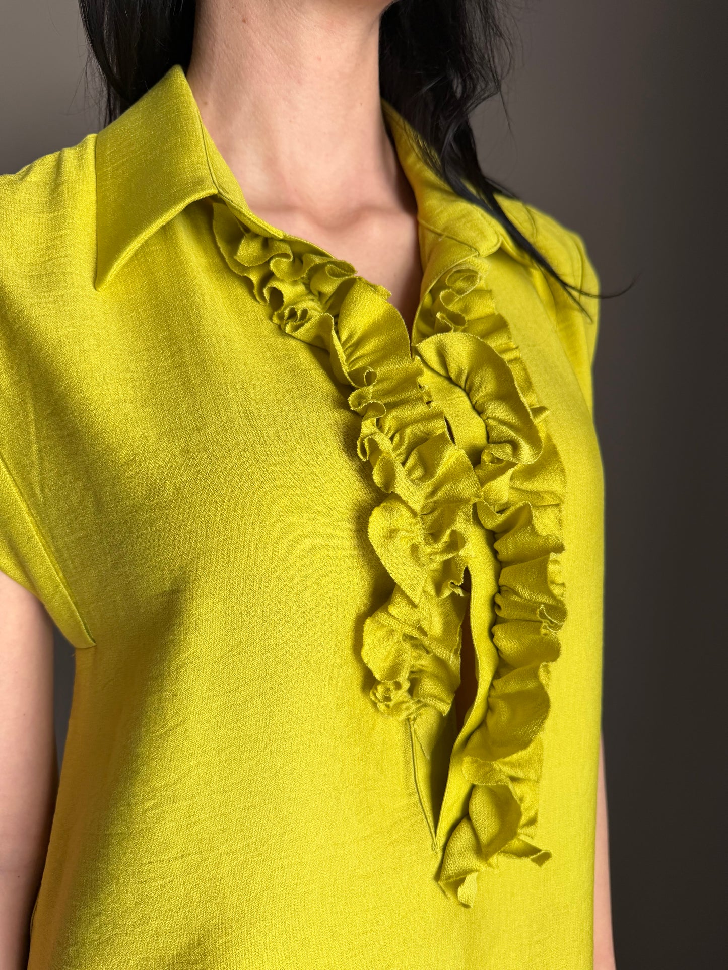 Vestito So Allure con Rouches – Lime