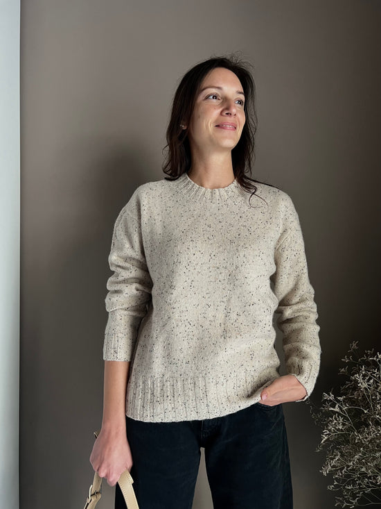 Maglione in lana mélange Alessia Santi