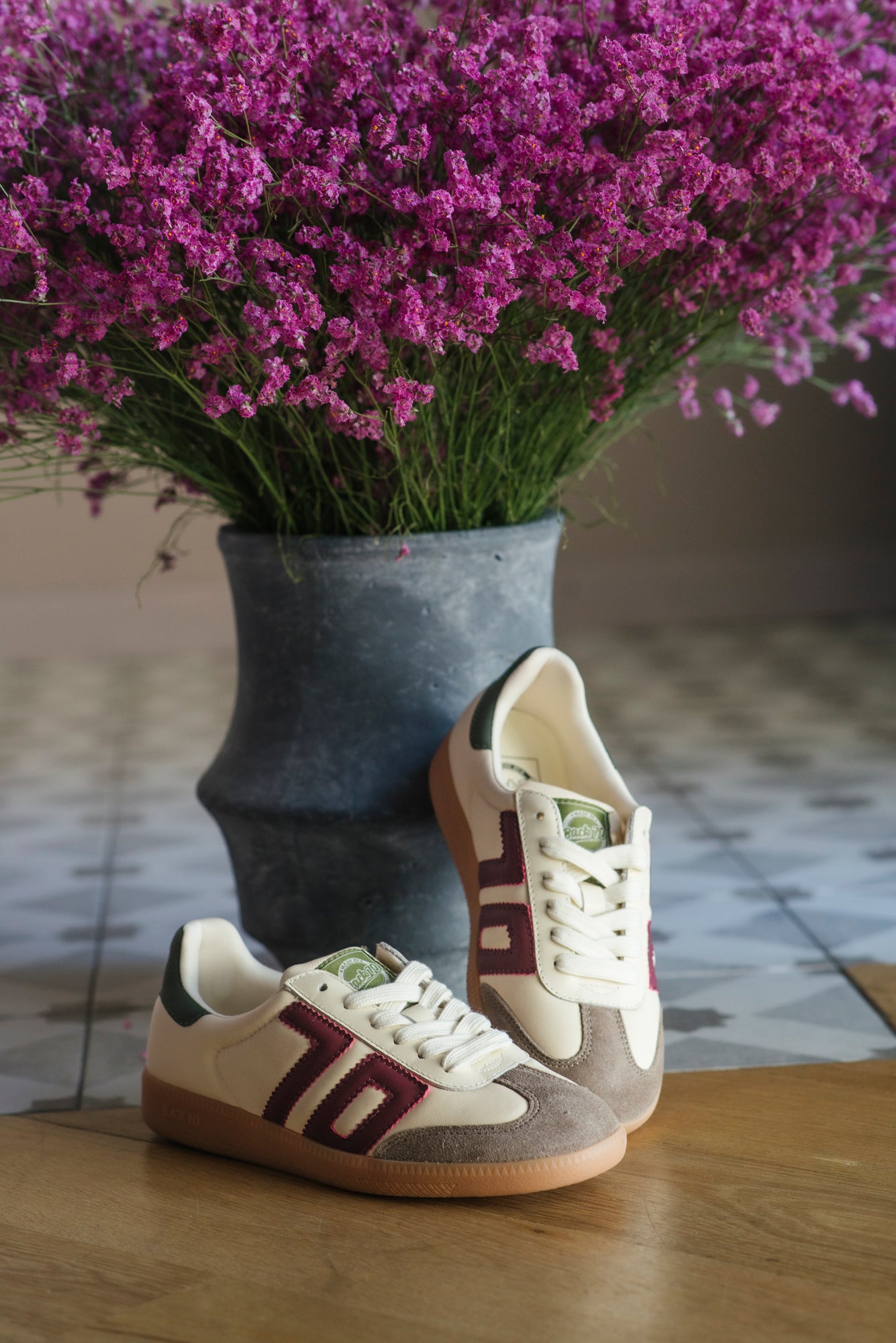 Sneakers in pelle e suede Black 70