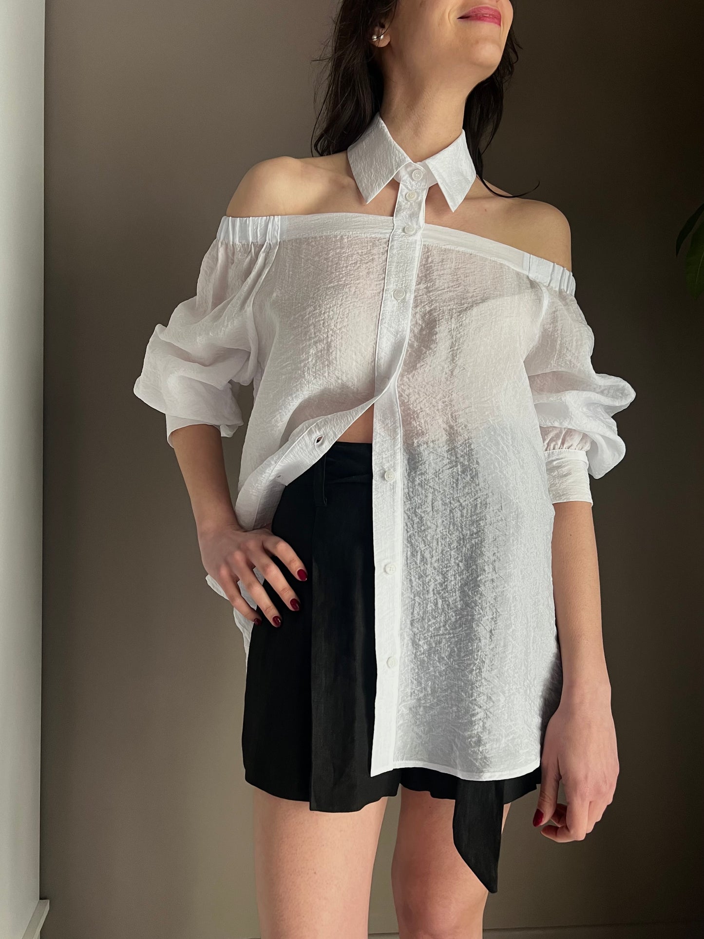 Camicia cot-out