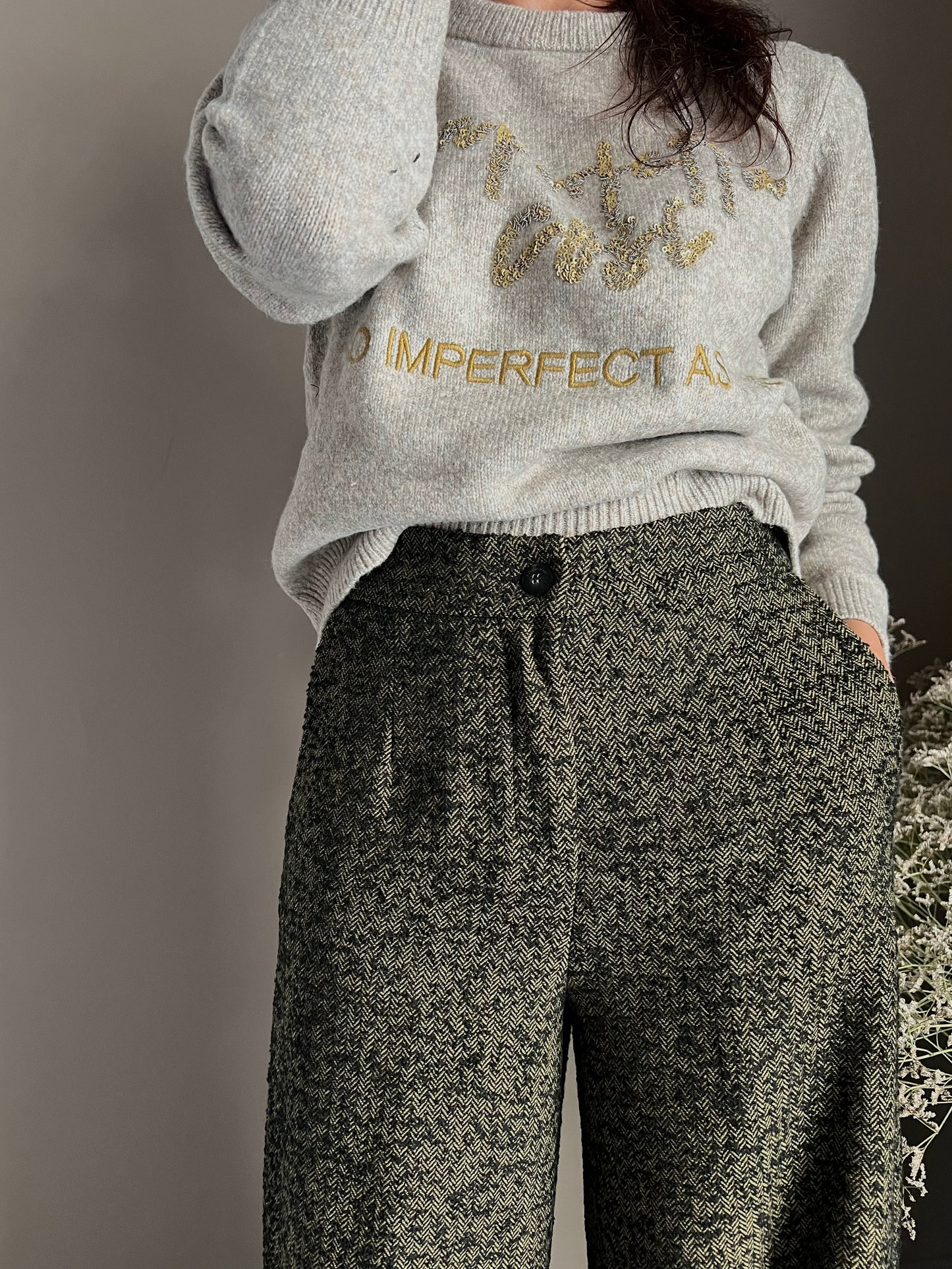 Pantalone palazzo fil-à-fil Alessia Santi