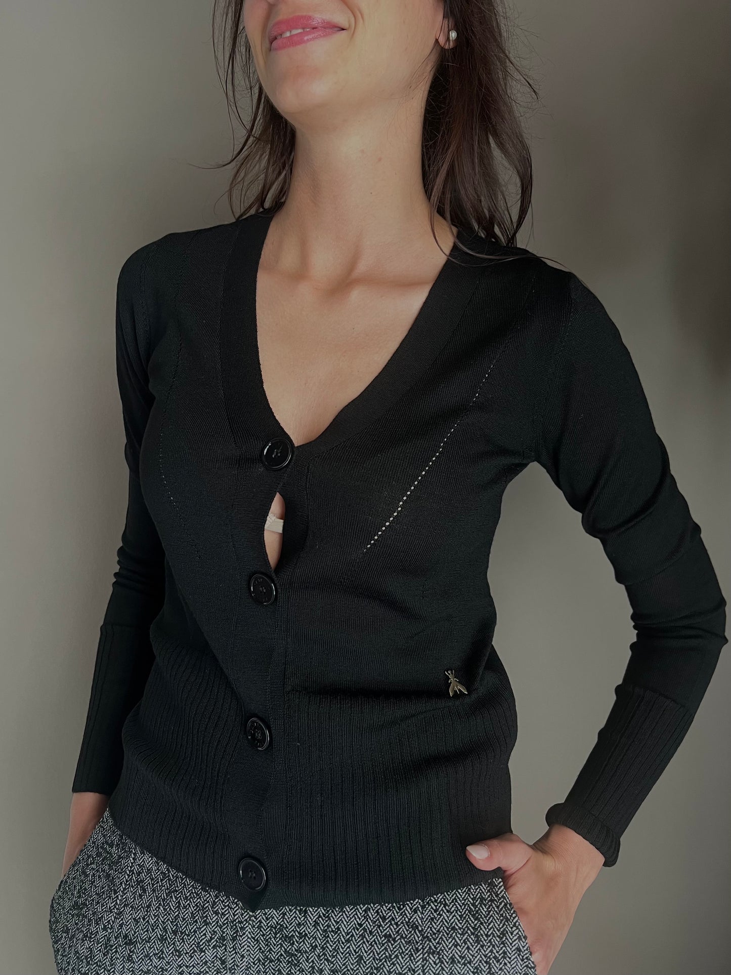 Cardigan in pura lana Patrizia Pepe