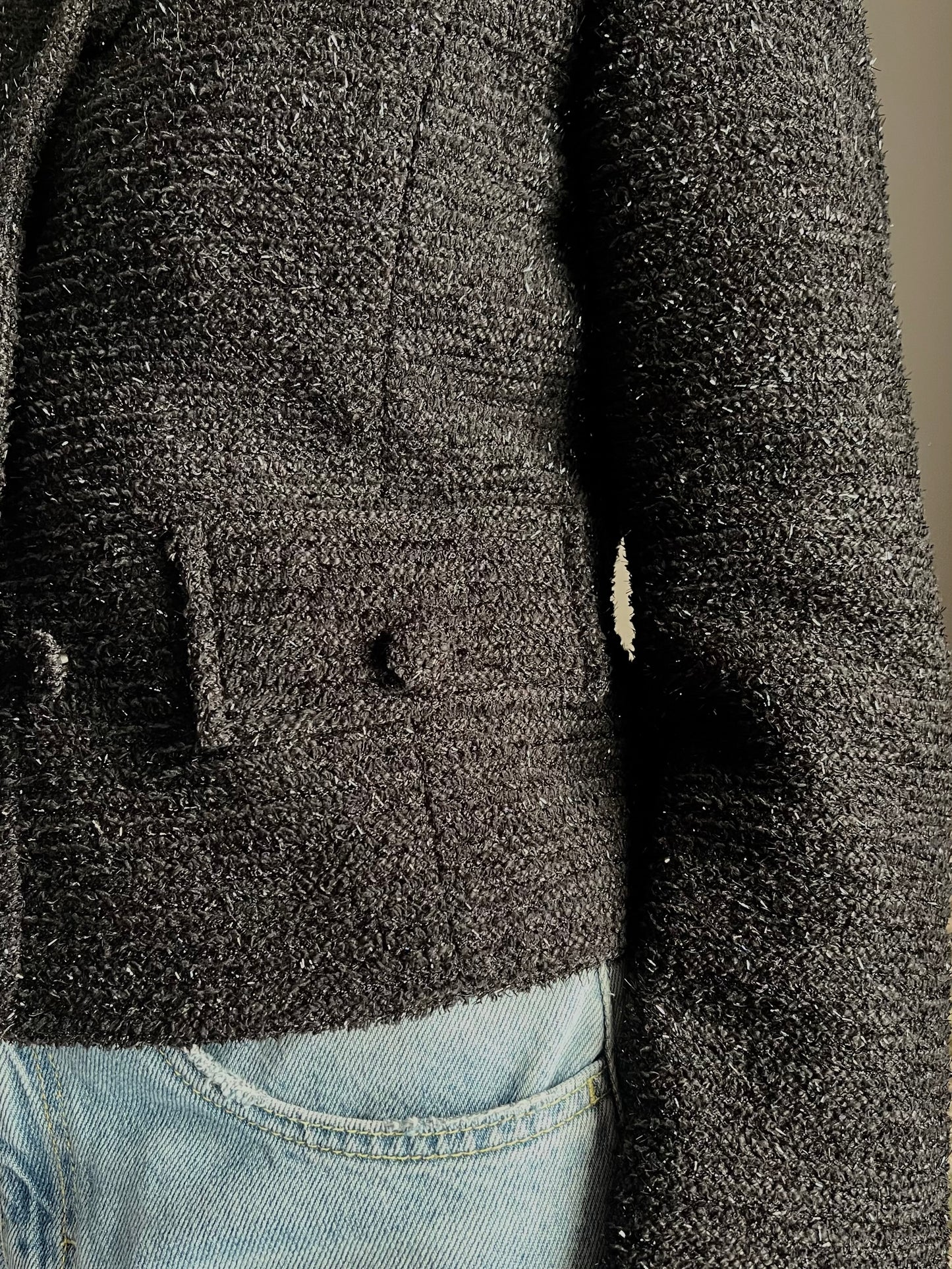 Giacca in tweed lurex