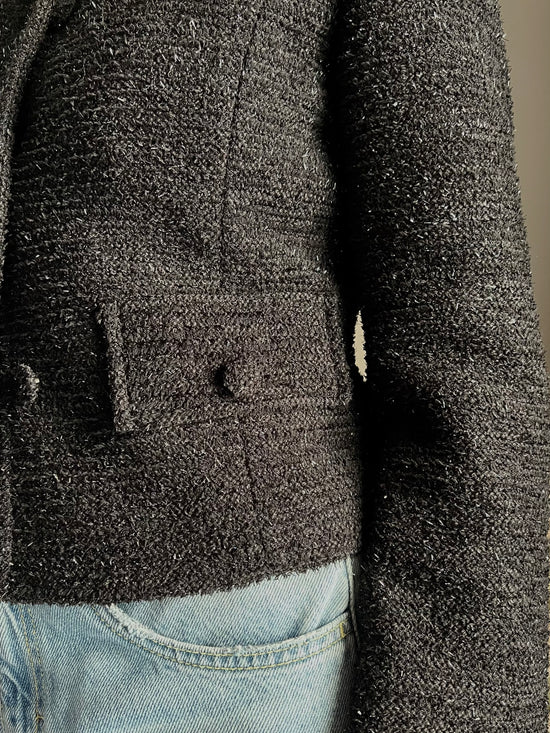 Giacca in tweed lurex