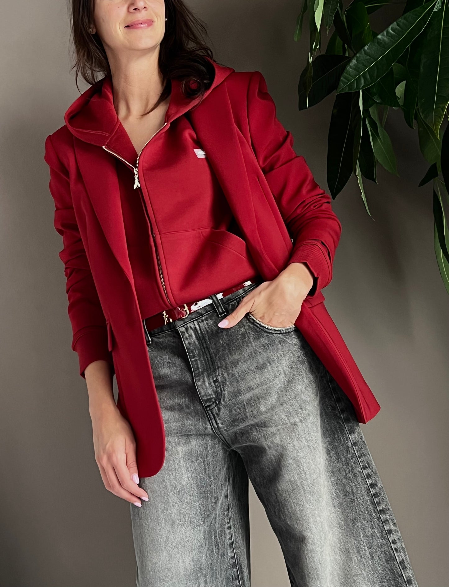 Giacca maschile Velvet Red