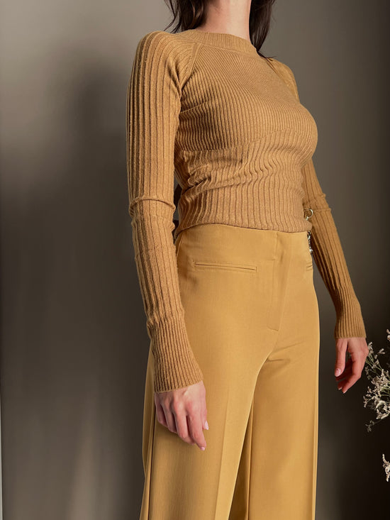 Pantalone fluido Urban beige
