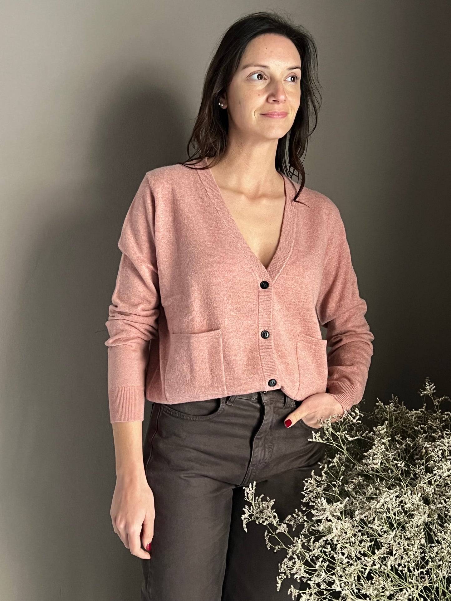 Cardigan in puro cashmere Notshy