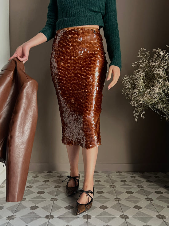 Gonna tubino paillettes Patrizia Pepe