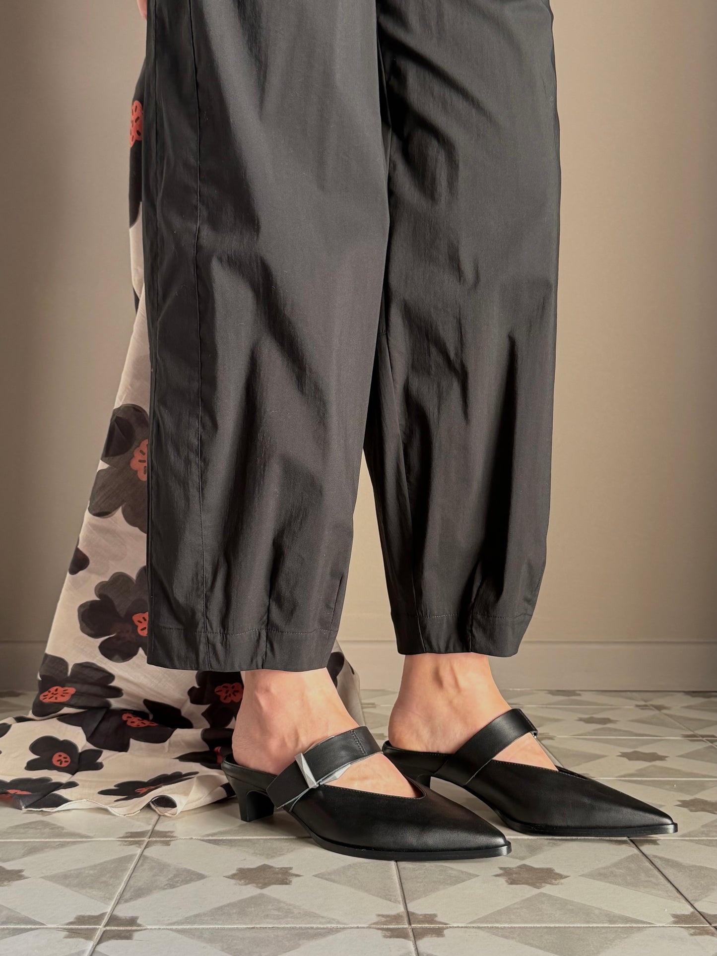 Sabot ASH in Pelle Nera