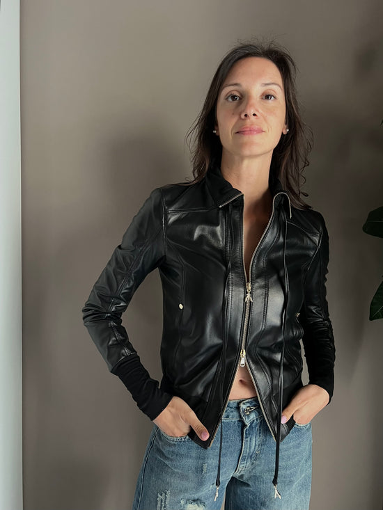 Giacca in pelle