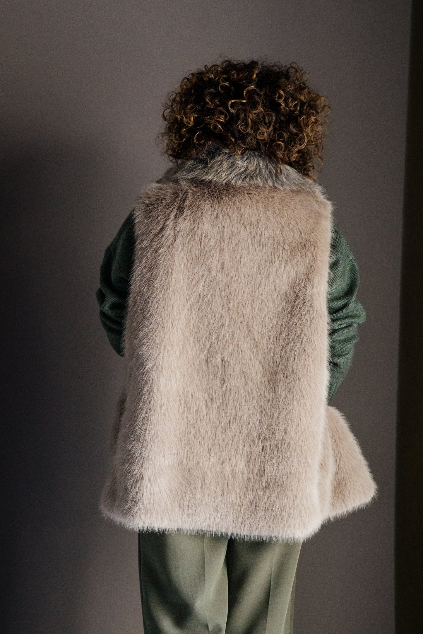 Parka 2 in 1 modulare con gilet in ecofur A. Santi