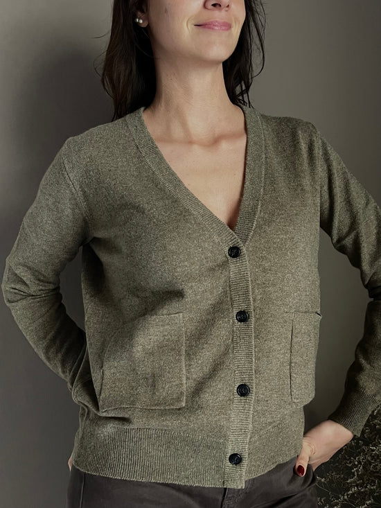 Cardigan in puro cashemire Notshy Salvia